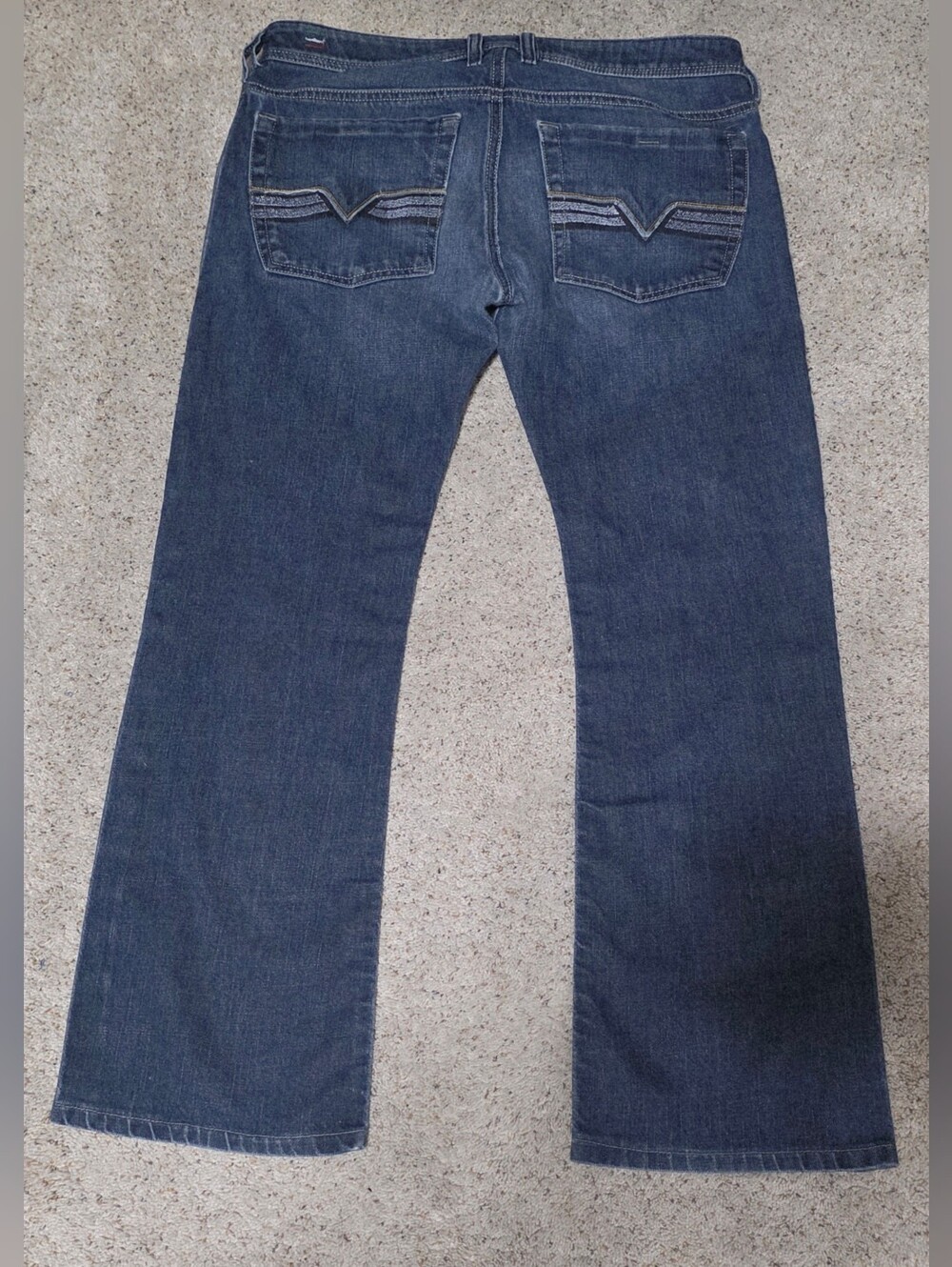Men's Diesel Zatiny Blue Jeans 31 x 32 Made In Italy